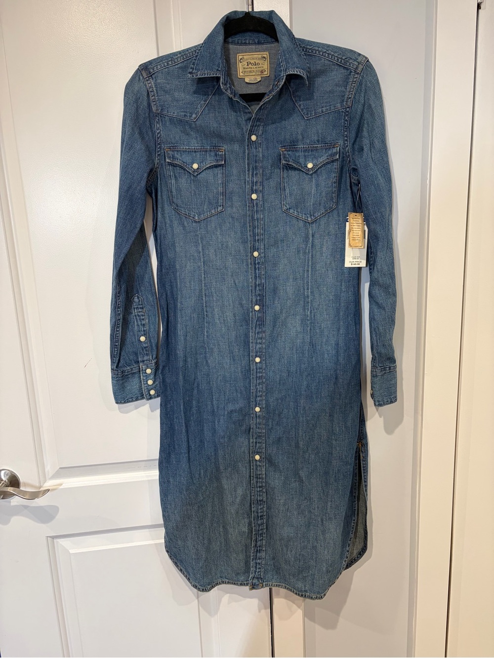 Polo by Ralph Lauren Denim Shirt Dress - Blue - S/P